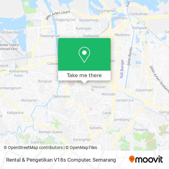 Rental & Pengetikan V18s Computer map