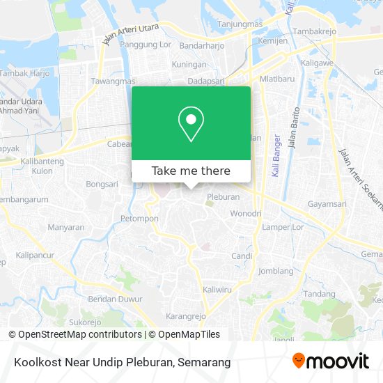 Koolkost Near Undip Pleburan map