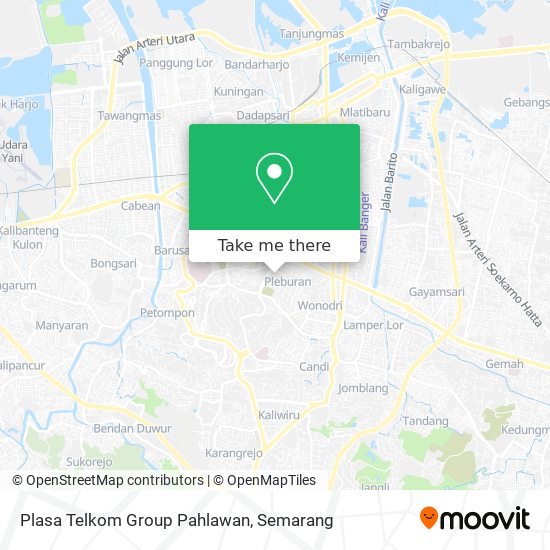 Plasa Telkom Group Pahlawan map