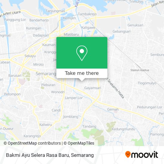 Bakmi Ayu Selera Rasa Baru map