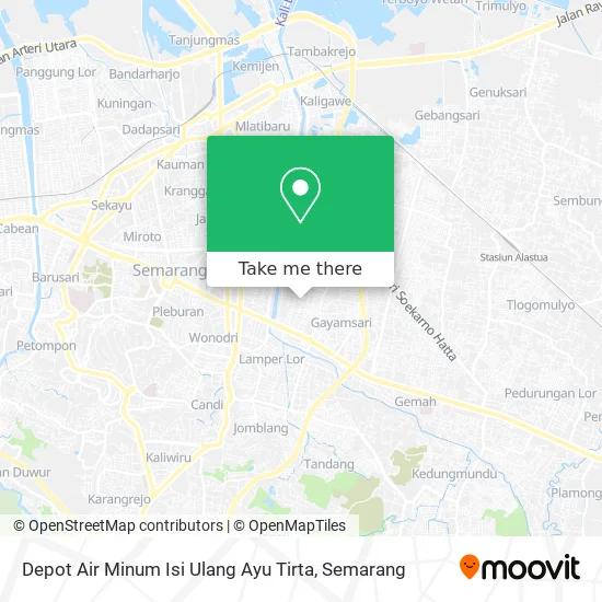 Depot Air Minum Isi Ulang Ayu Tirta map