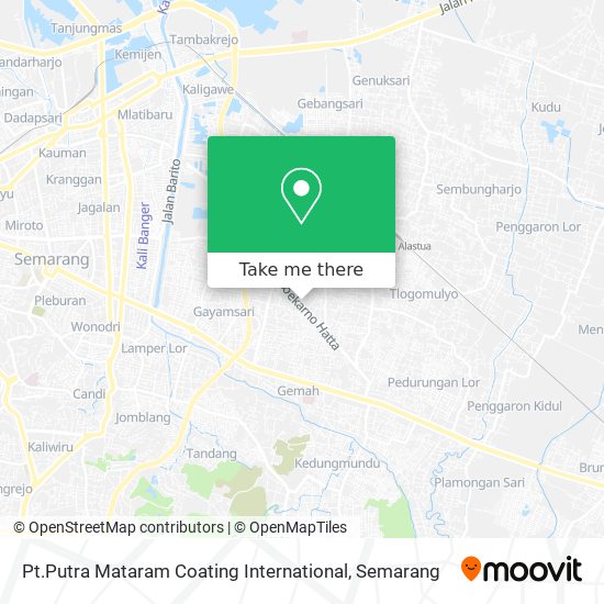 Pt.Putra Mataram Coating International map