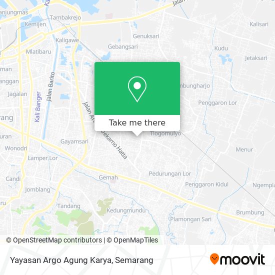 Yayasan Argo Agung Karya map