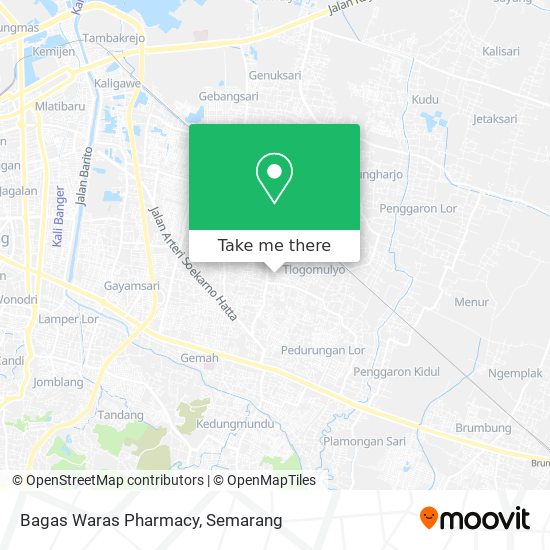 Bagas Waras Pharmacy map