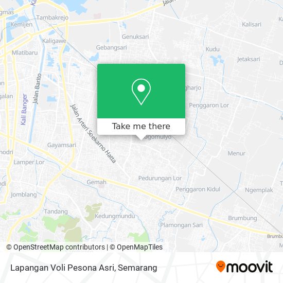 Lapangan Voli Pesona Asri map