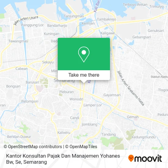 Kantor Konsultan Pajak Dan Manajemen Yohanes Bw, Se map