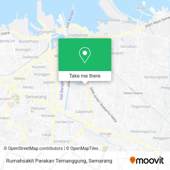 Rumahsakit Parakan Temanggung map
