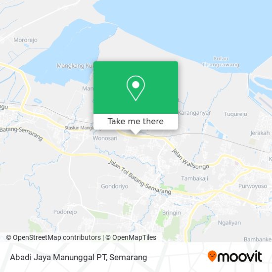 Abadi Jaya Manunggal PT map