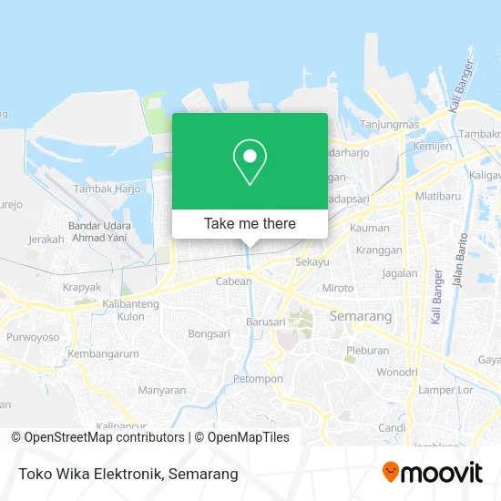 Toko Wika Elektronik map