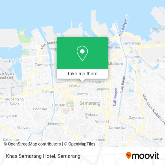 Khas Semarang Hotel map