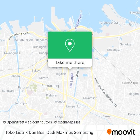 Toko Listrik Dan Besi Dadi Makmur map
