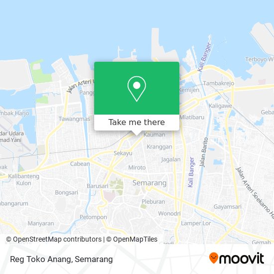 Reg Toko Anang map