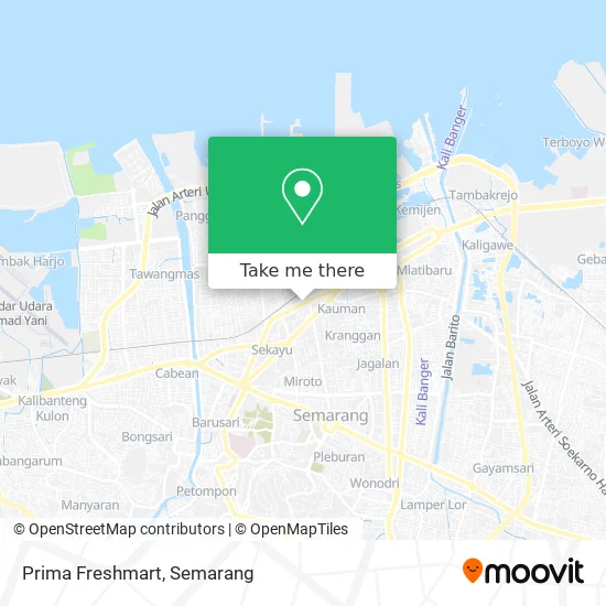 Prima Freshmart map