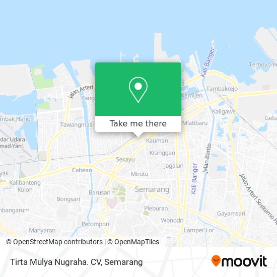 Tirta Mulya Nugraha. CV map