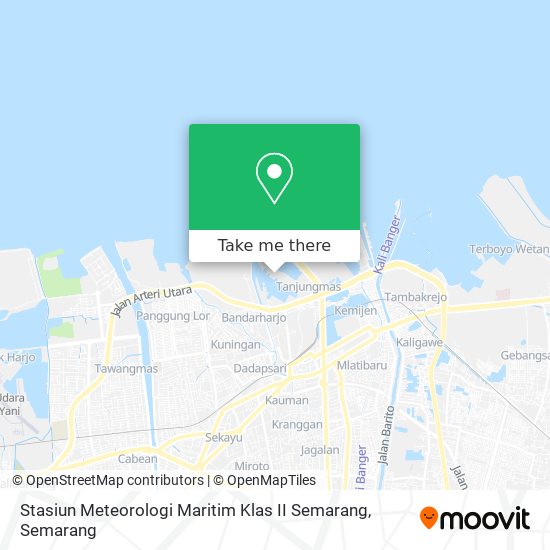 Stasiun Meteorologi Maritim Klas II Semarang map