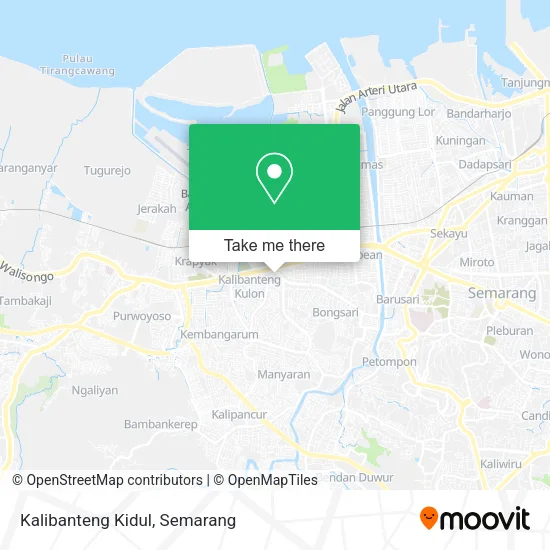 Kalibanteng Kidul map
