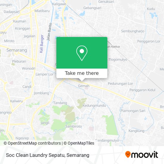 Soc Clean Laundry Sepatu map