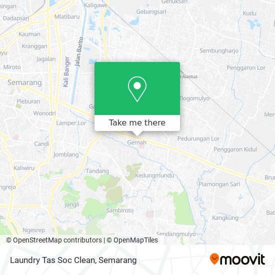 Laundry Tas Soc Clean map