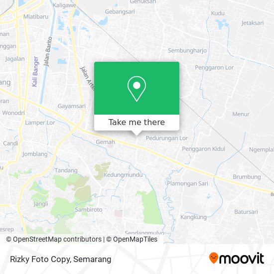 Rizky Foto Copy map