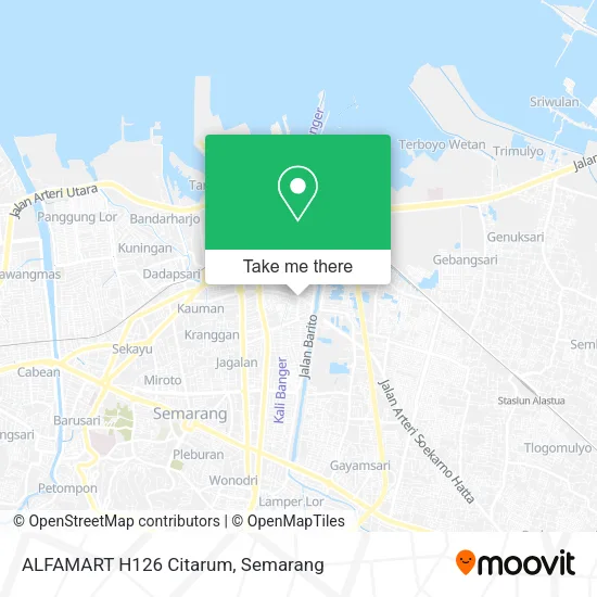 ALFAMART H126 Citarum map