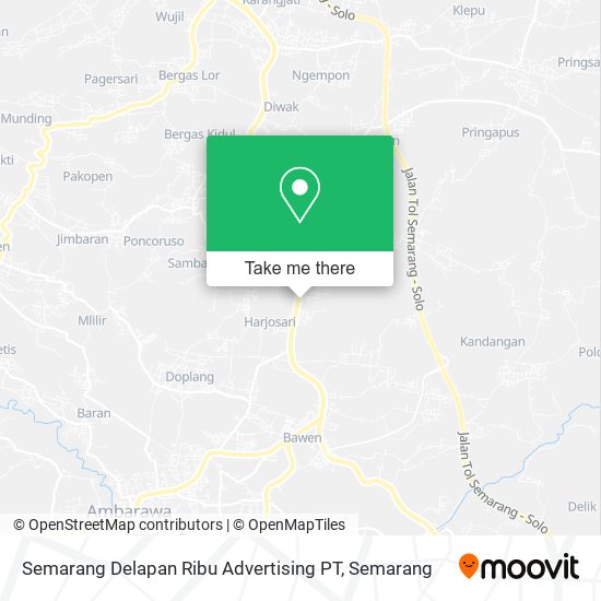 Semarang Delapan Ribu Advertising PT map