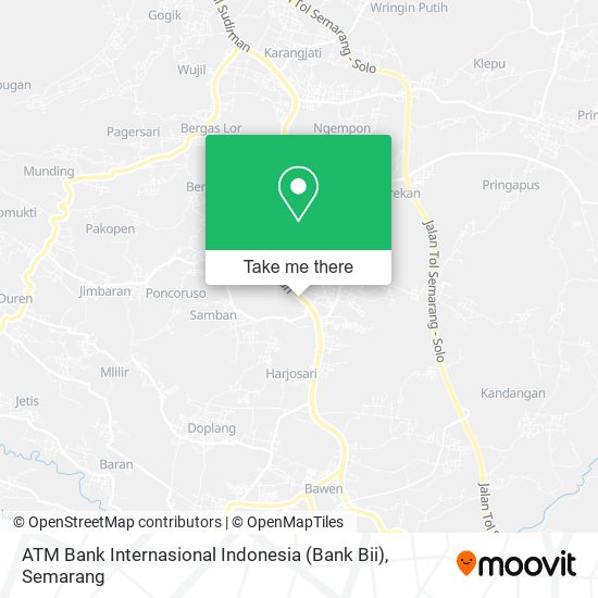 ATM Bank Internasional Indonesia (Bank Bii) map