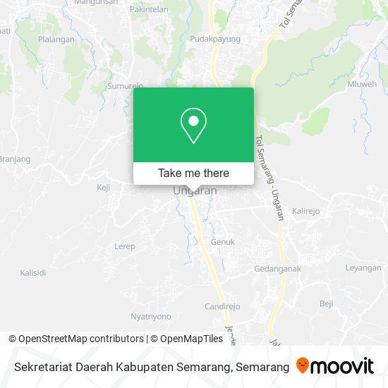 Sekretariat Daerah Kabupaten Semarang map