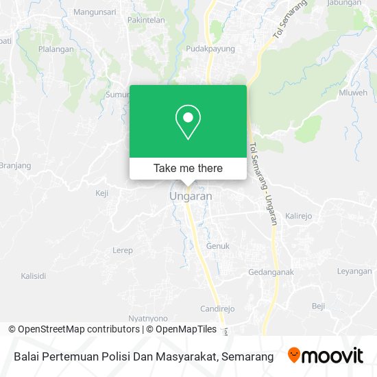 Balai Pertemuan Polisi Dan Masyarakat map
