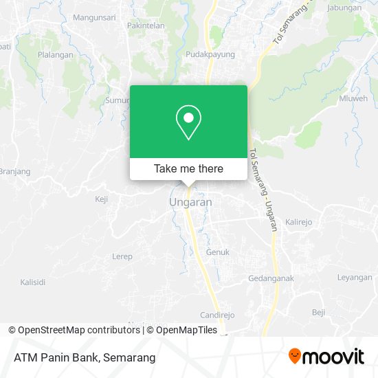 ATM Panin Bank map