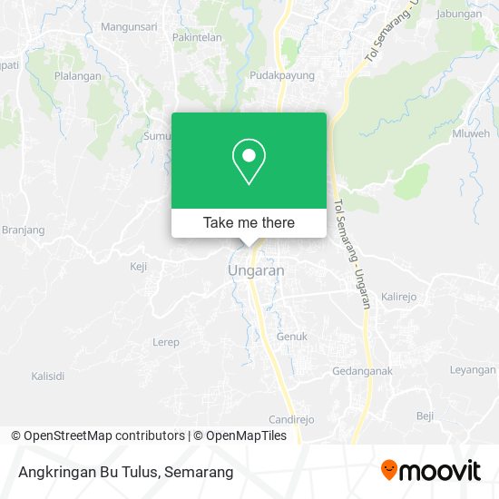 Angkringan Bu Tulus map