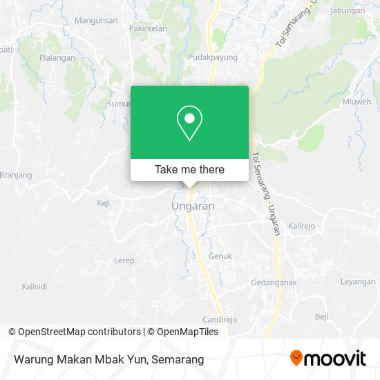 Warung Makan Mbak Yun map