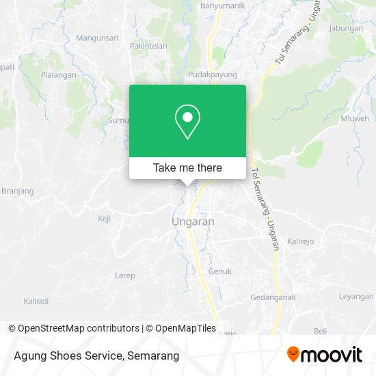 Agung Shoes Service map