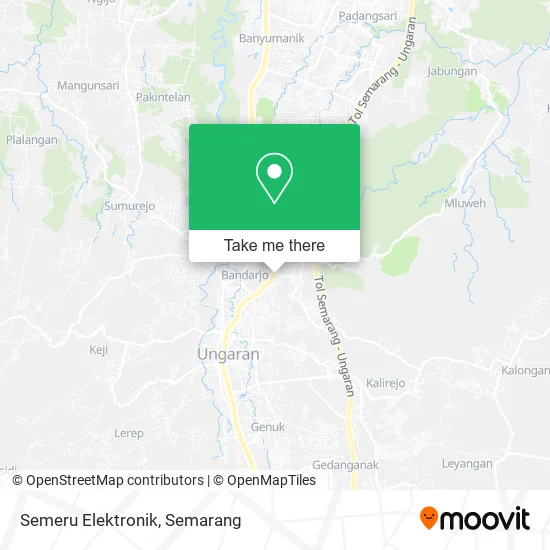 Semeru Elektronik map