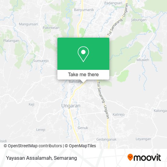 Yayasan Assalamah map