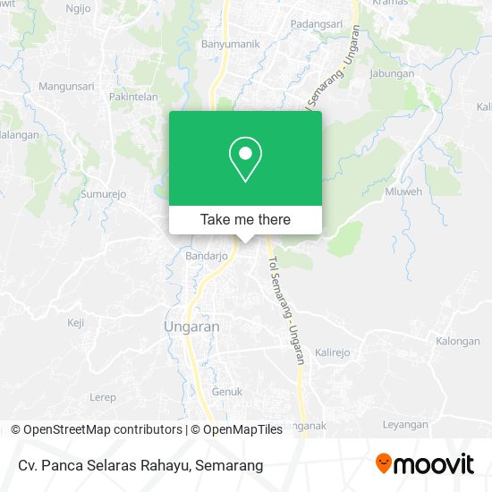 Cv. Panca Selaras Rahayu map
