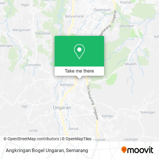 Angkringan Bogel Ungaran map