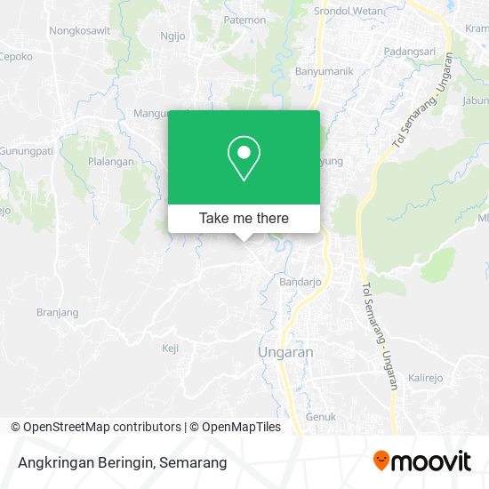 Angkringan Beringin map