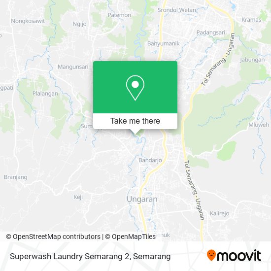 Superwash Laundry Semarang 2 map