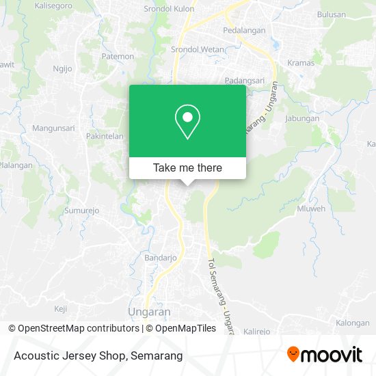 Acoustic Jersey Shop map