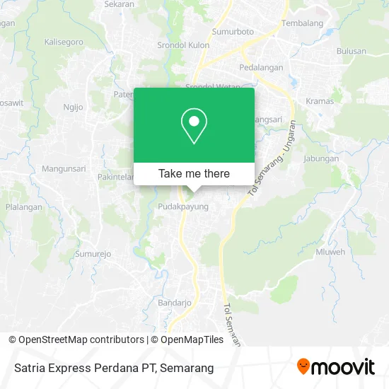 Satria Express Perdana PT map