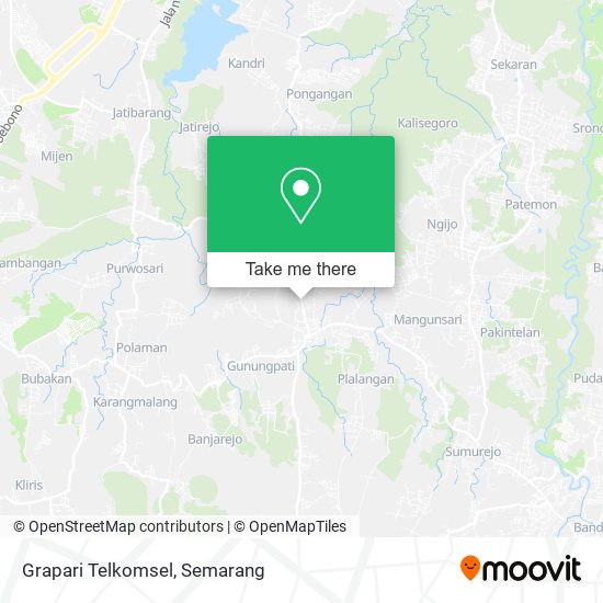 Grapari Telkomsel map