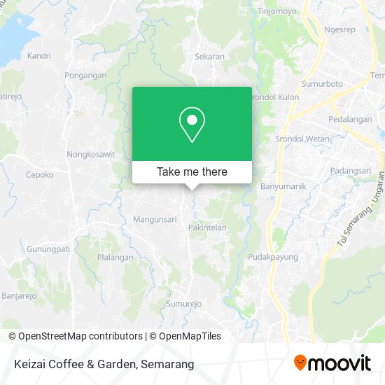 Keizai Coffee & Garden map