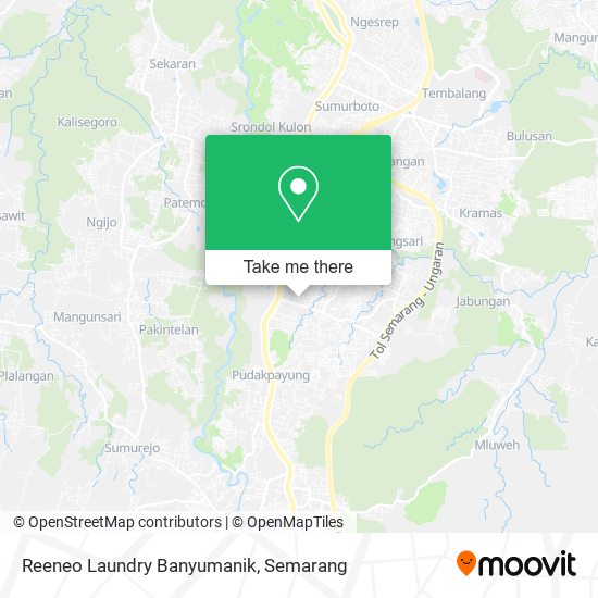 Reeneo Laundry Banyumanik map