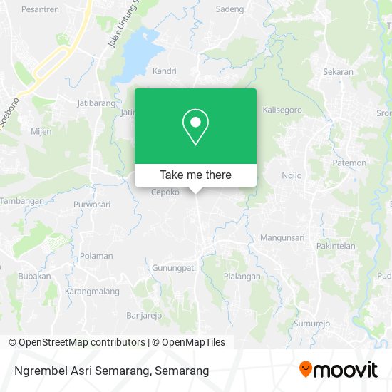 Ngrembel Asri Semarang map