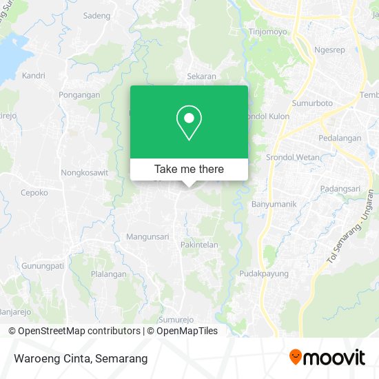 Waroeng Cinta map