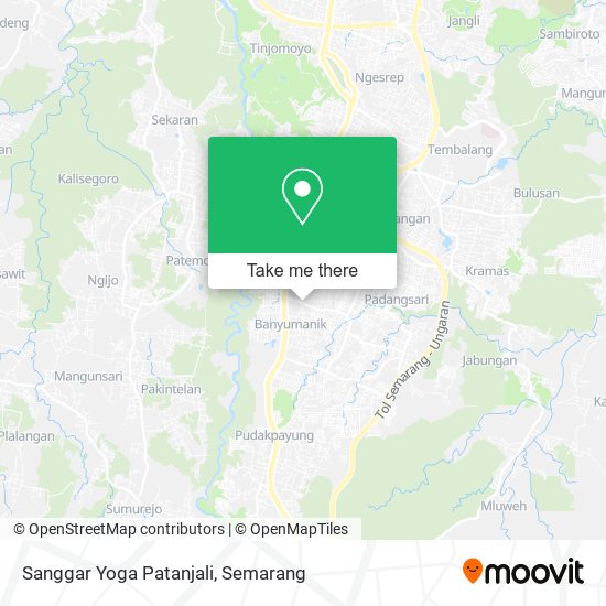 Sanggar Yoga Patanjali map