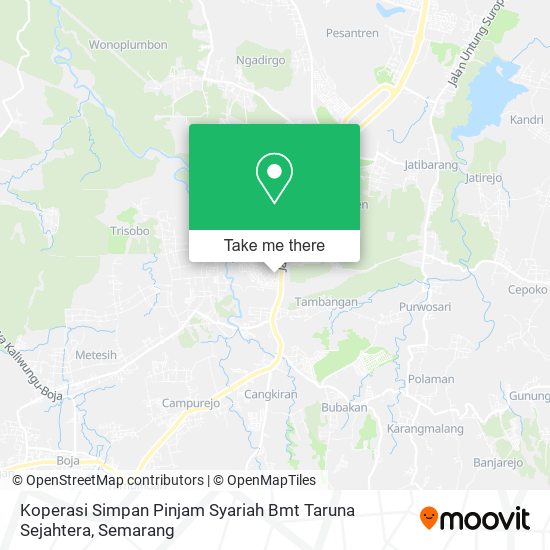 Koperasi Simpan Pinjam Syariah Bmt Taruna Sejahtera map