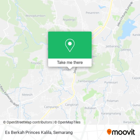 Es Berkah Princes Kalila map