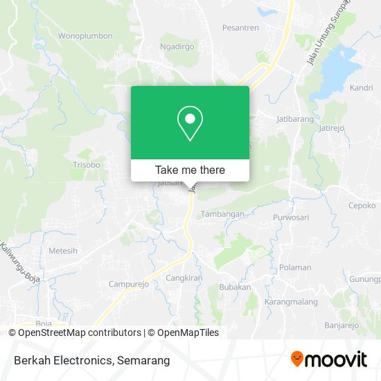 Berkah Electronics map