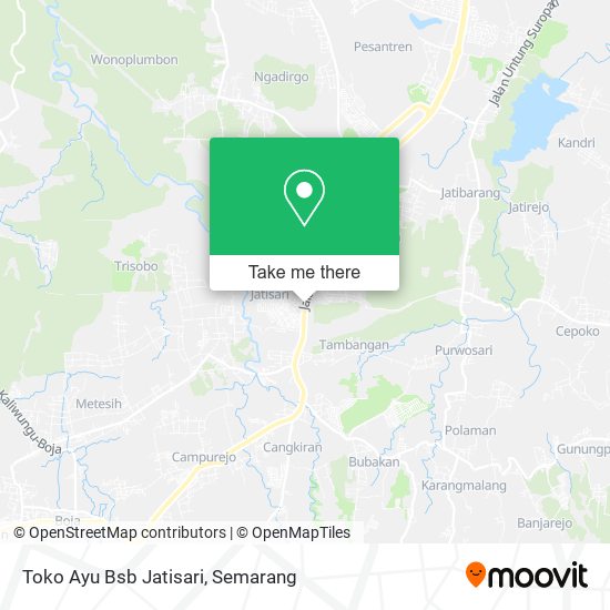 Toko Ayu Bsb Jatisari map